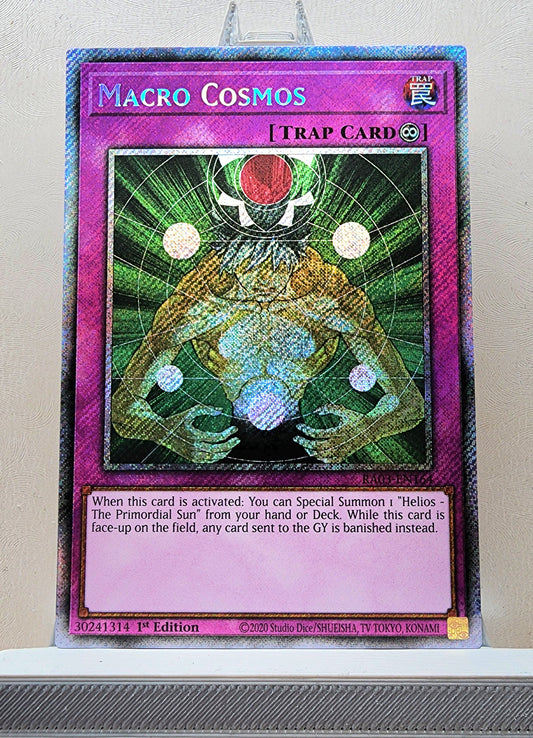 Yugioh! 1x Macro Cosmos (RA03 - Platinum Secret Rare) 1st Edition