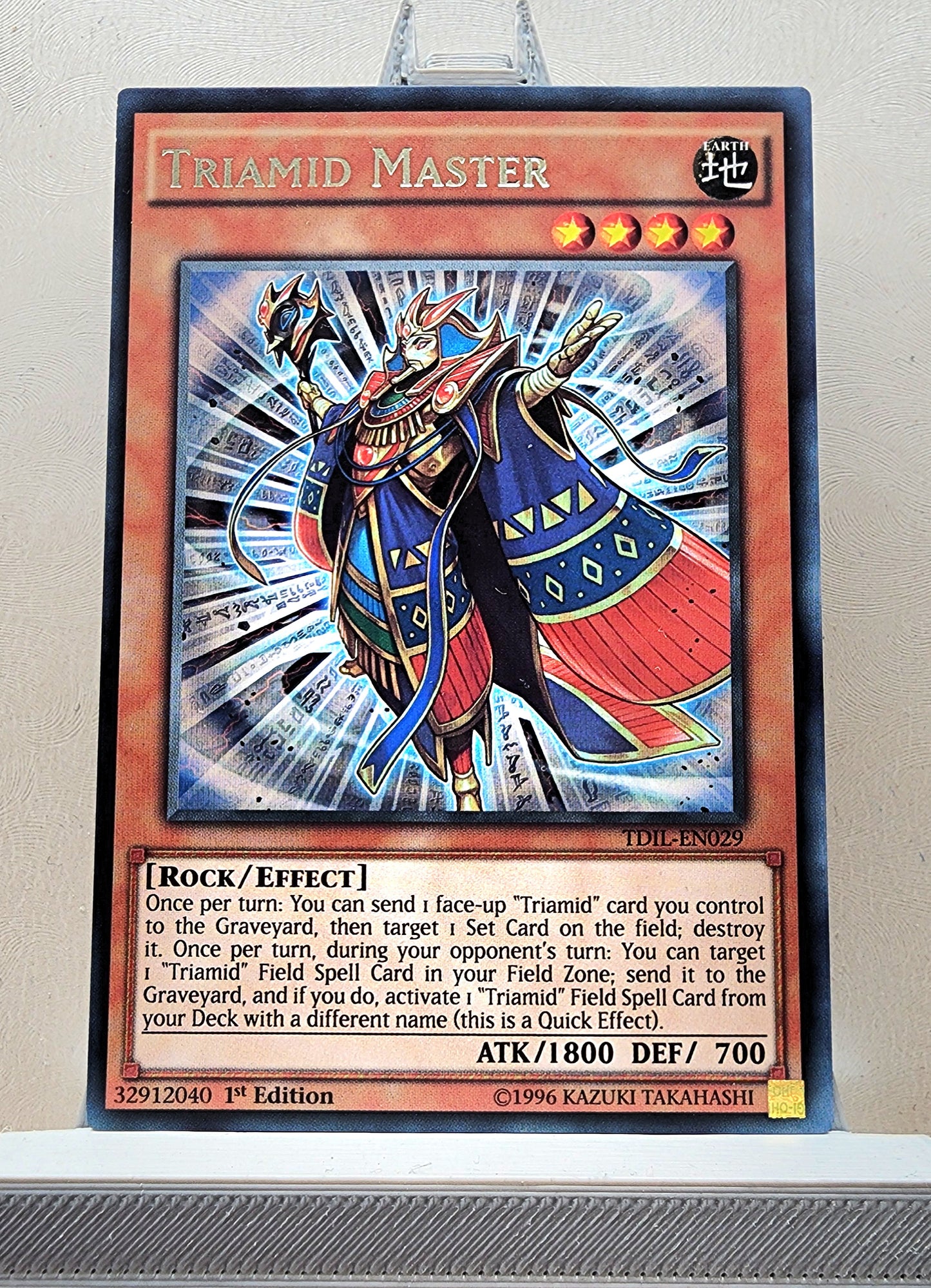 Yugioh! 1x Triamid Master (TDIL - Rare) 1st Edition