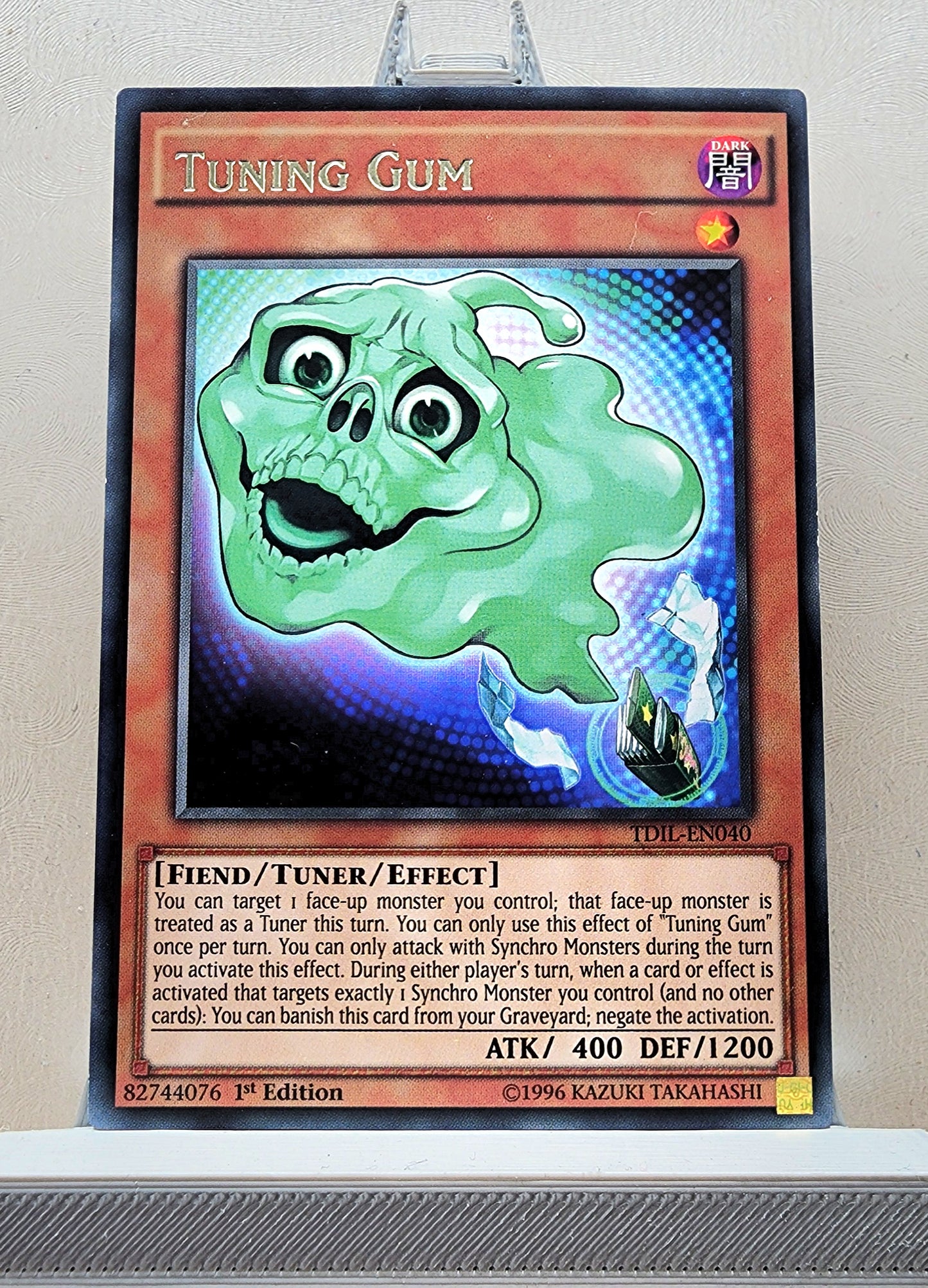 Yugioh! 1x Tuning Gum (TDIL - Rare) 1st Edition