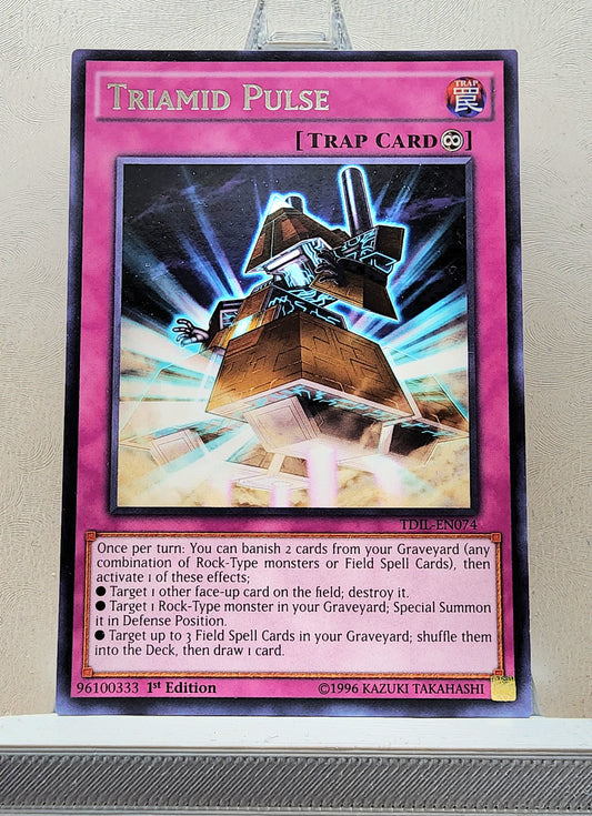 Yugioh! 1x Triamid Pulse (TDIL - Rare) 1st Edition