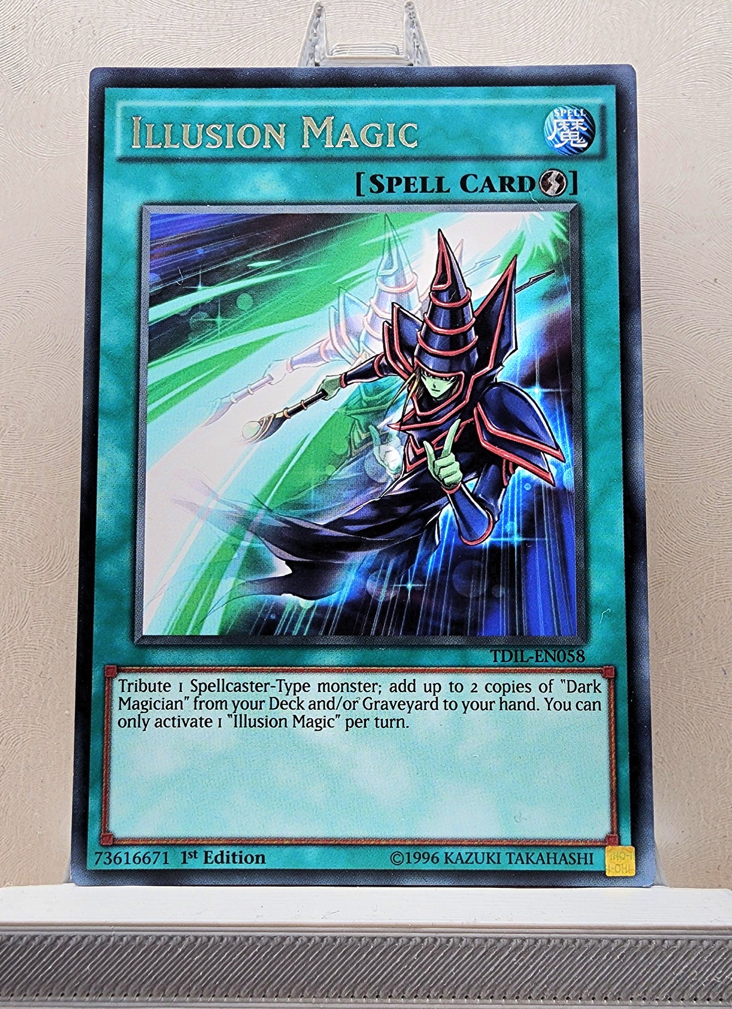 Yugioh! 1x Illusion Magic (TDIL - Rare) 1st Edition