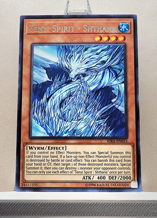 Yugioh! 1x Tenyi Spirit - Shthana (RIRA - Rare) Unli Edition