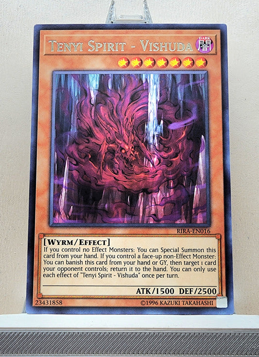 Yugioh! 1x Tenyi Spirit - Vishuda (RIRA - Rare) 1st/Unli Edition