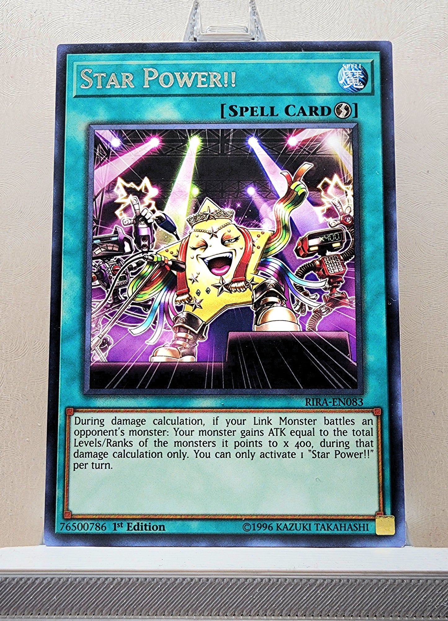 Yugioh! 1x Star Power (RIRA - Rare) 1st/Unli Edition