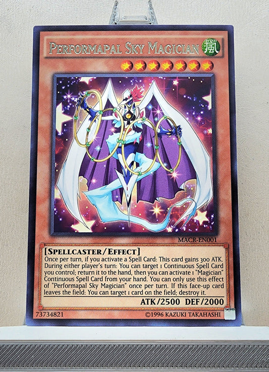 Yugioh! 1x Performapal Sky Magician (MACR - Rare) 1st/Unli Edition