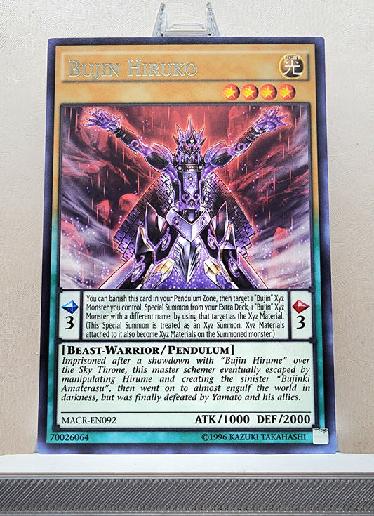 Yugioh! 1x Bujin Hiruko (MACR - Rare) 1st/Unli Edition