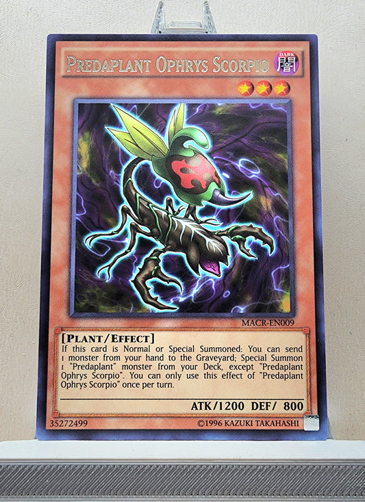 Yugioh! 1x Predaplant Ophrys Scorpio (MACR - Rare) 1st/Unli Edition