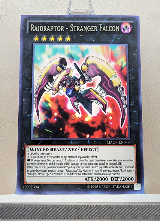 Yugioh! 1x Raidraptor - Stranger Falcon (MACR - Rare) 1st/Unli Edition