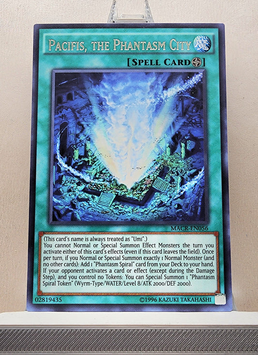 Yugioh! 1x Pacifis, the Phantasm City (MACR - Rare) 1st/Unli Edition