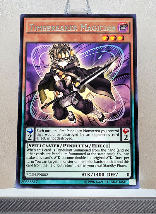 Yugioh! 1x Timebreaker Magician (BOSH - Rare) 1st/Unli Edition