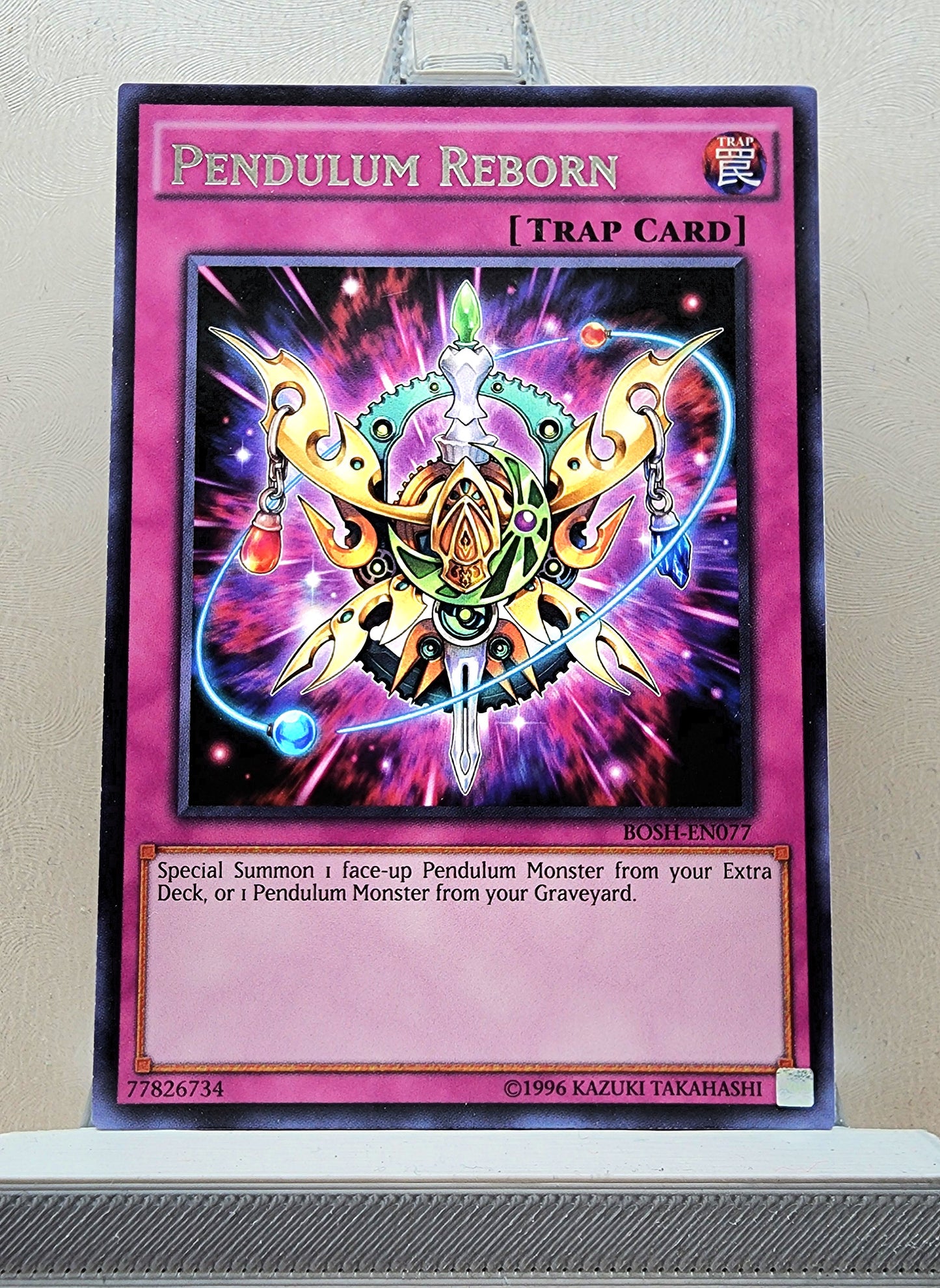 Yugioh! 1x Pendulum Reborn (BOSH - Rare) 1st/Unli Edition