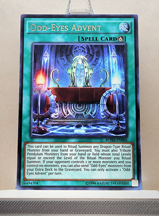 Yugioh! 1x Odd-Eyes Advent (BOSH - Rare) 1st/Unli Edition