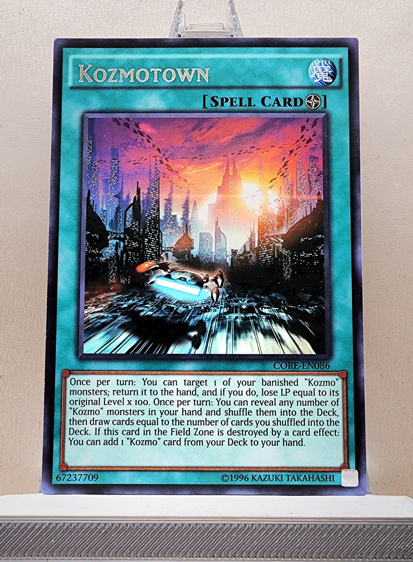 Yugioh! 1x Kozmotown (CORE - Rare) 1st/Unli Edition