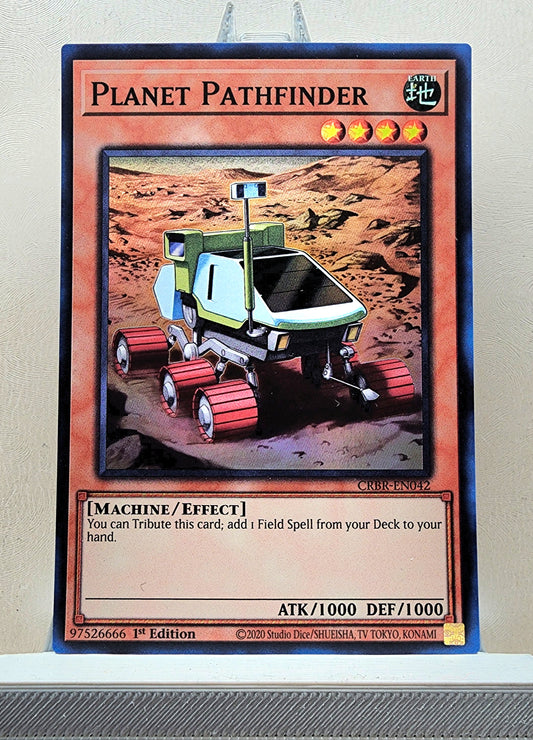 Yugioh! 1x Planet Pathfinder (CRBR - Super Rare) 1st Edition