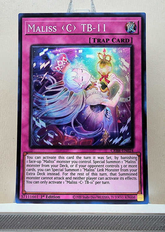 Yugioh! 1x Maliss <C> TB-11 (CRBR - Super Rare) 1st Edition