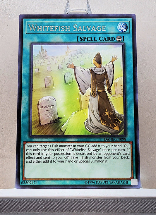 Yugioh! 1x Whitefish Salvage (DANE - Rare) 1st/Unli Edition