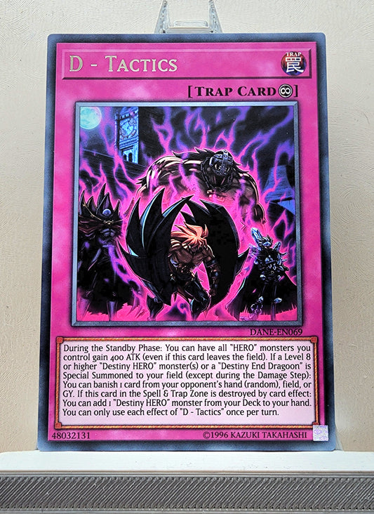 Yugioh! 1x D - Tactics (DANE - Rare) 1st/Unli Edition