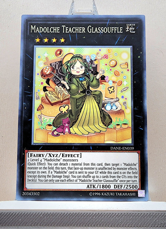 Yugioh! 1x Madolche Teacher Glassouffle (DANE - Rare) 1st/Unli Edition