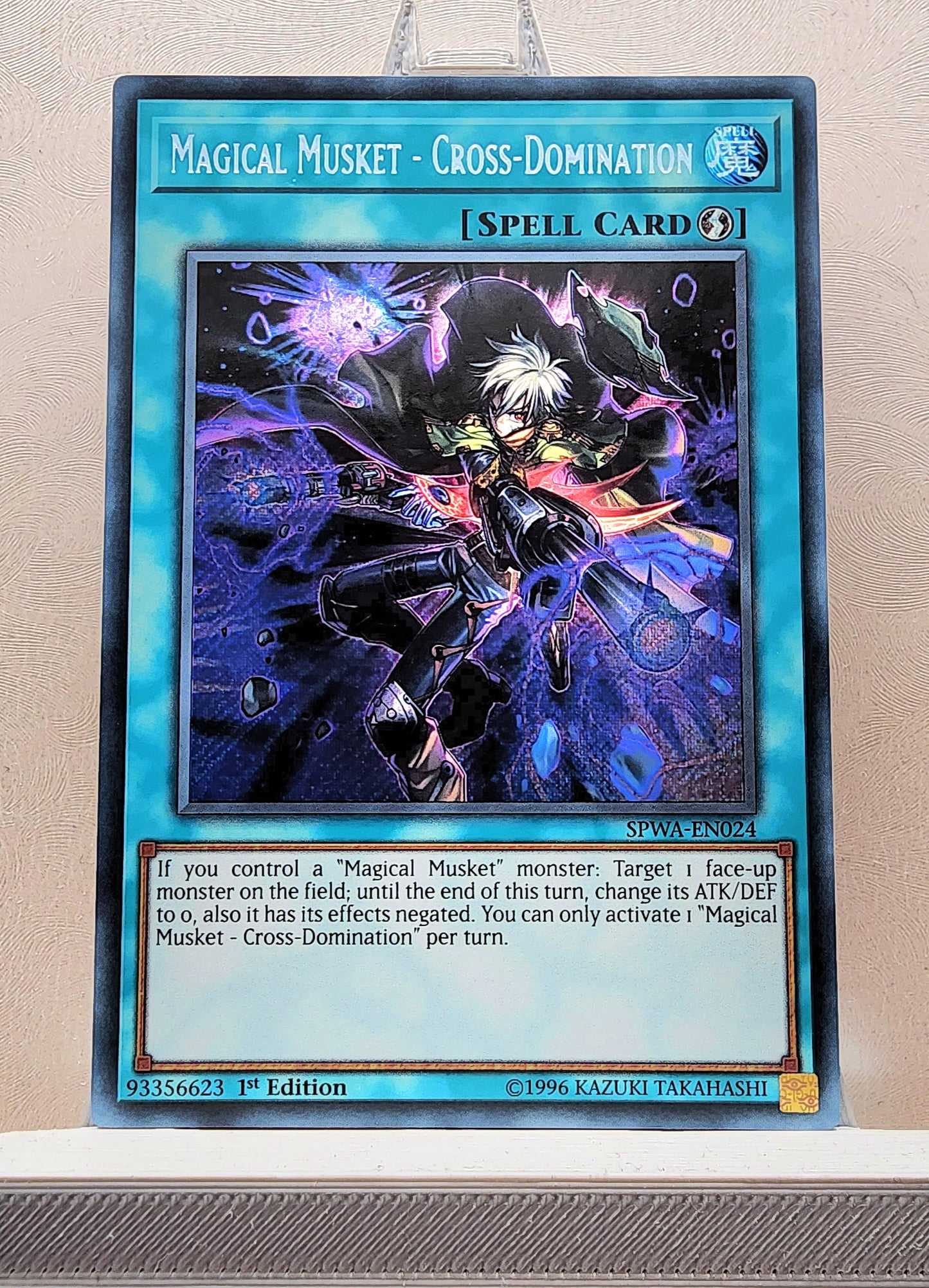 Yugioh! 1x Magical Musket Cross Domination (SPWA - Secret Rare) 1st Edition