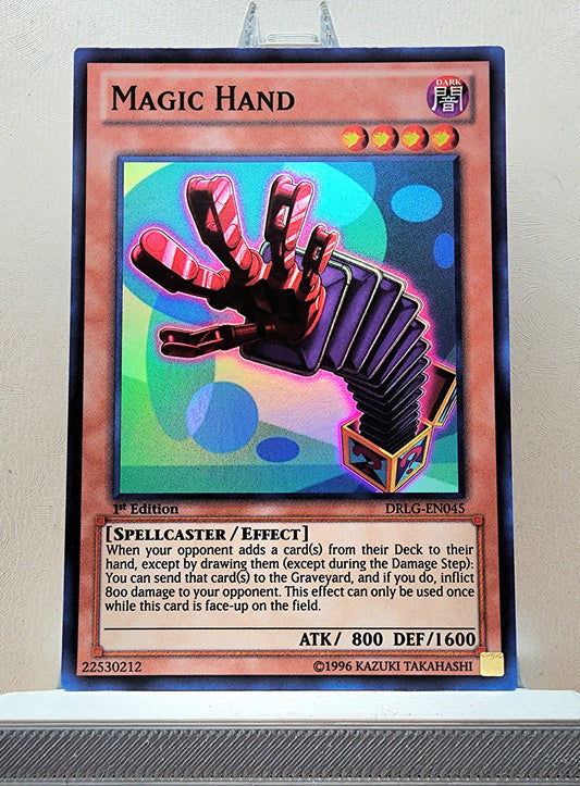 Yugioh! 1x Magic Hand (DRLG - Super Rare) 1st Edition