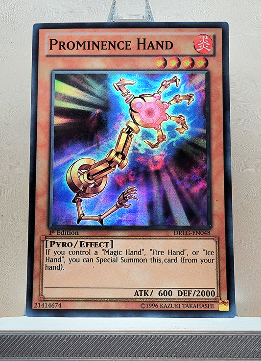 Yugioh! 1x Prominence Hand (DRLG - Super Rare) 1st Edition