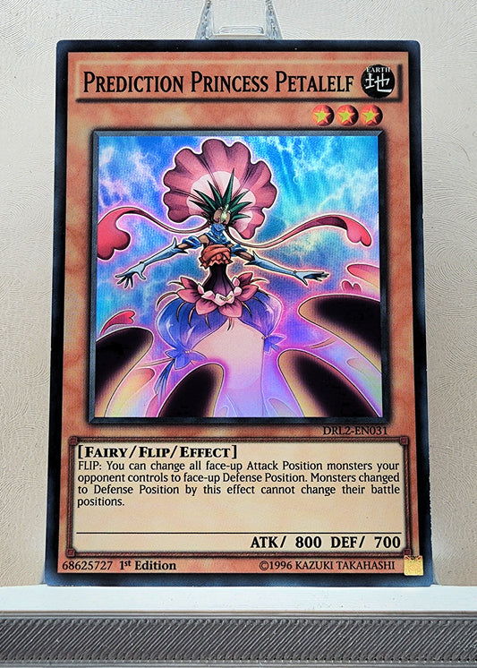 Yugioh! 1x Prediction Princess Petalelf (DRL2 - Super Rare) 1st Edition