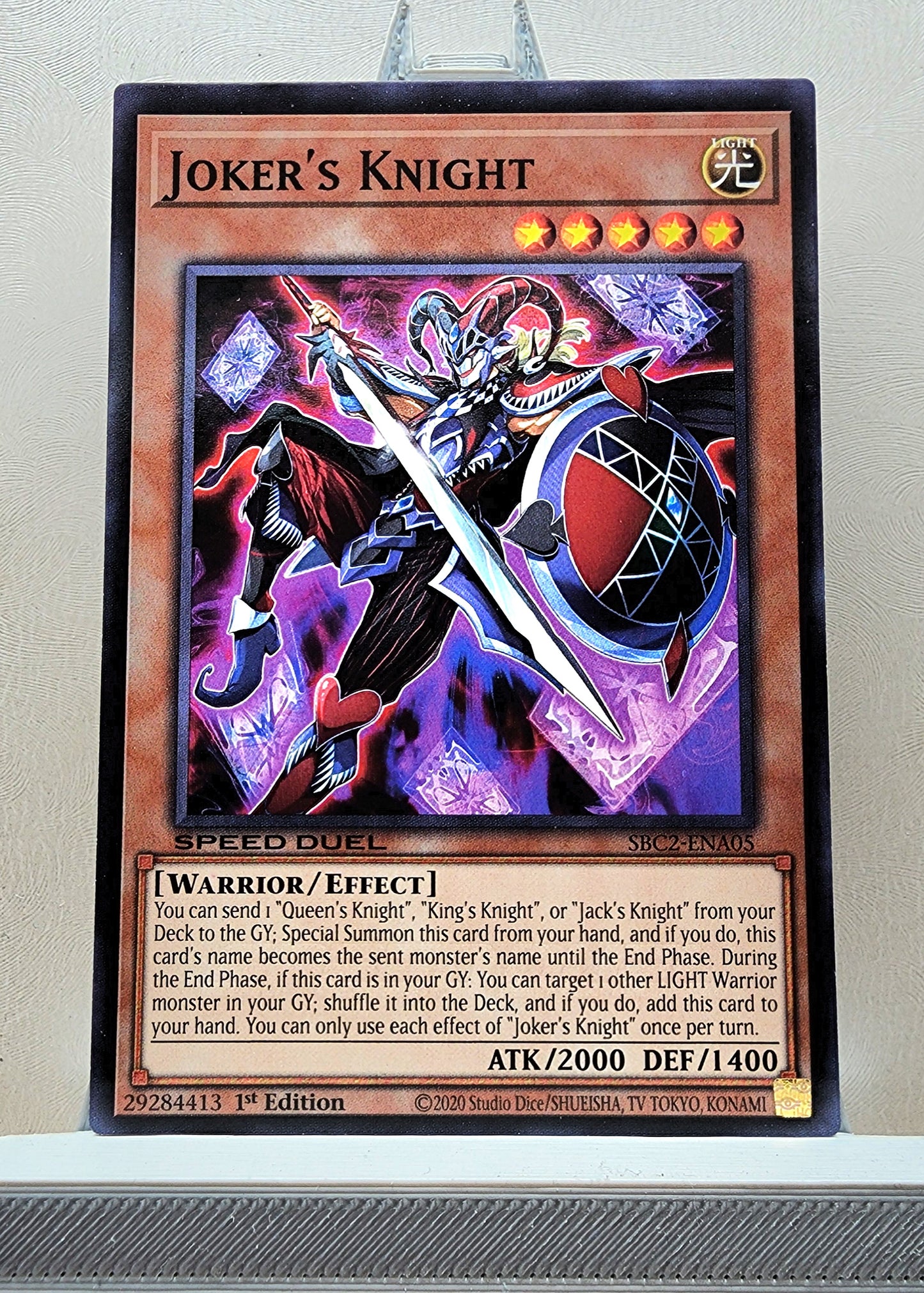 Yugioh! Speed Duel: Battle City Finals Singles - Set A/B (SBC2 - Common) 1st Edition