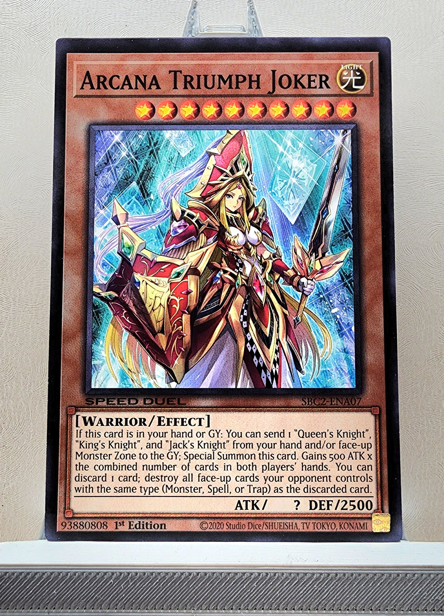 Yugioh! Speed Duel: Battle City Finals Singles - Set A/B (SBC2 - Common) 1st Edition