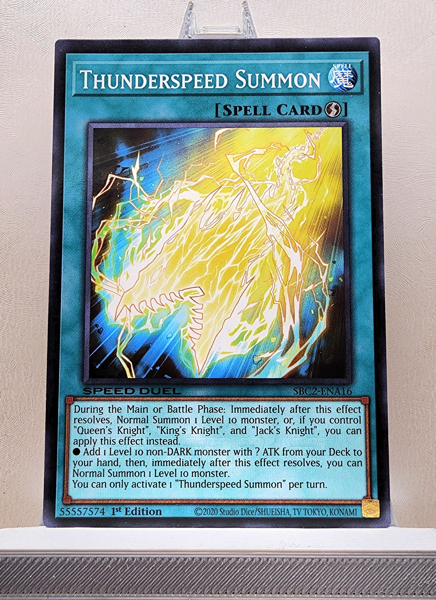 Yugioh! Speed Duel: Battle City Finals Singles - Set A/B (SBC2 - Common) 1st Edition