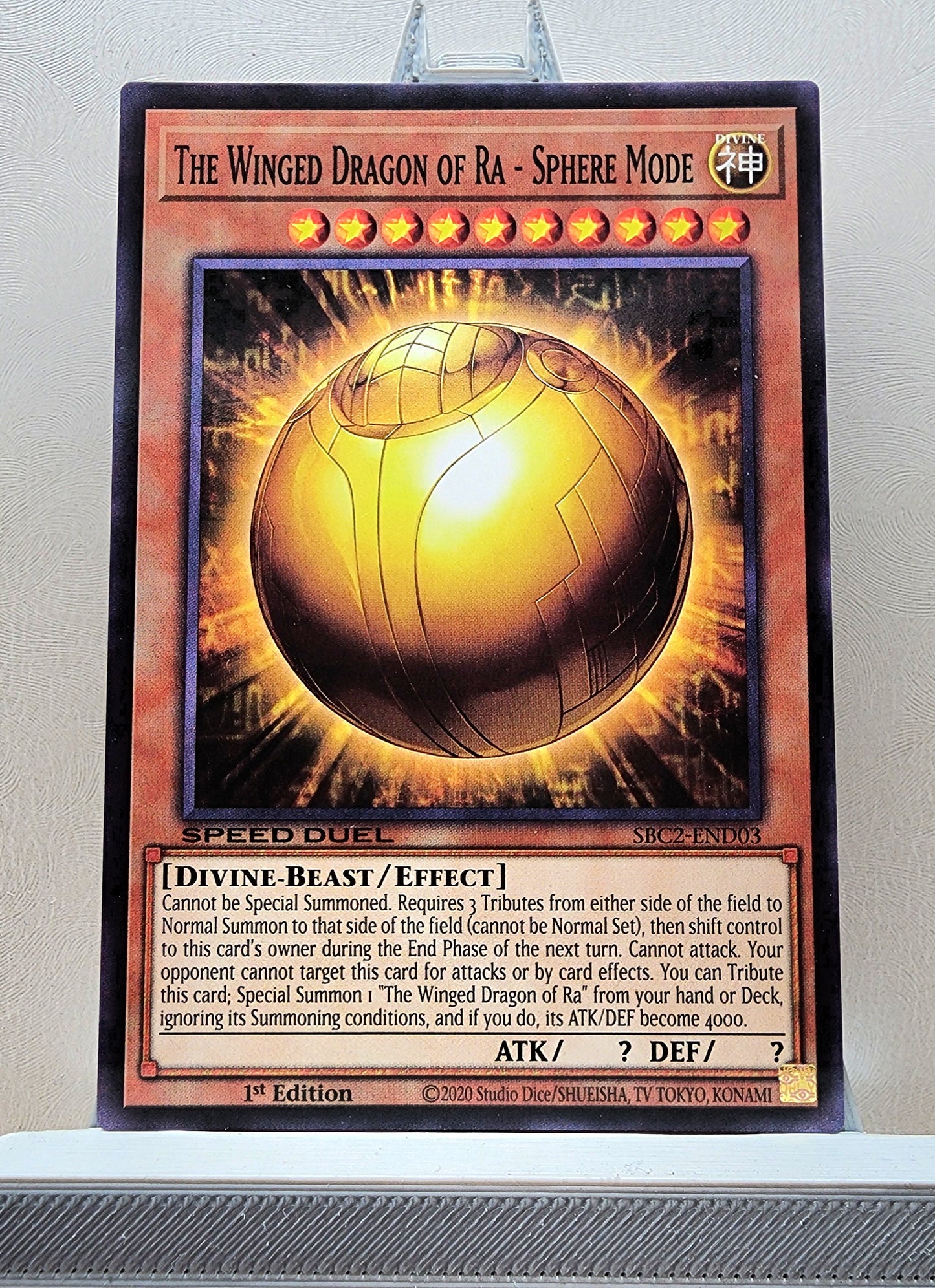 Yugioh! Speed Duel: Battle City Finals Singles - Set C/D (SBC2 - Common) 1st Edition