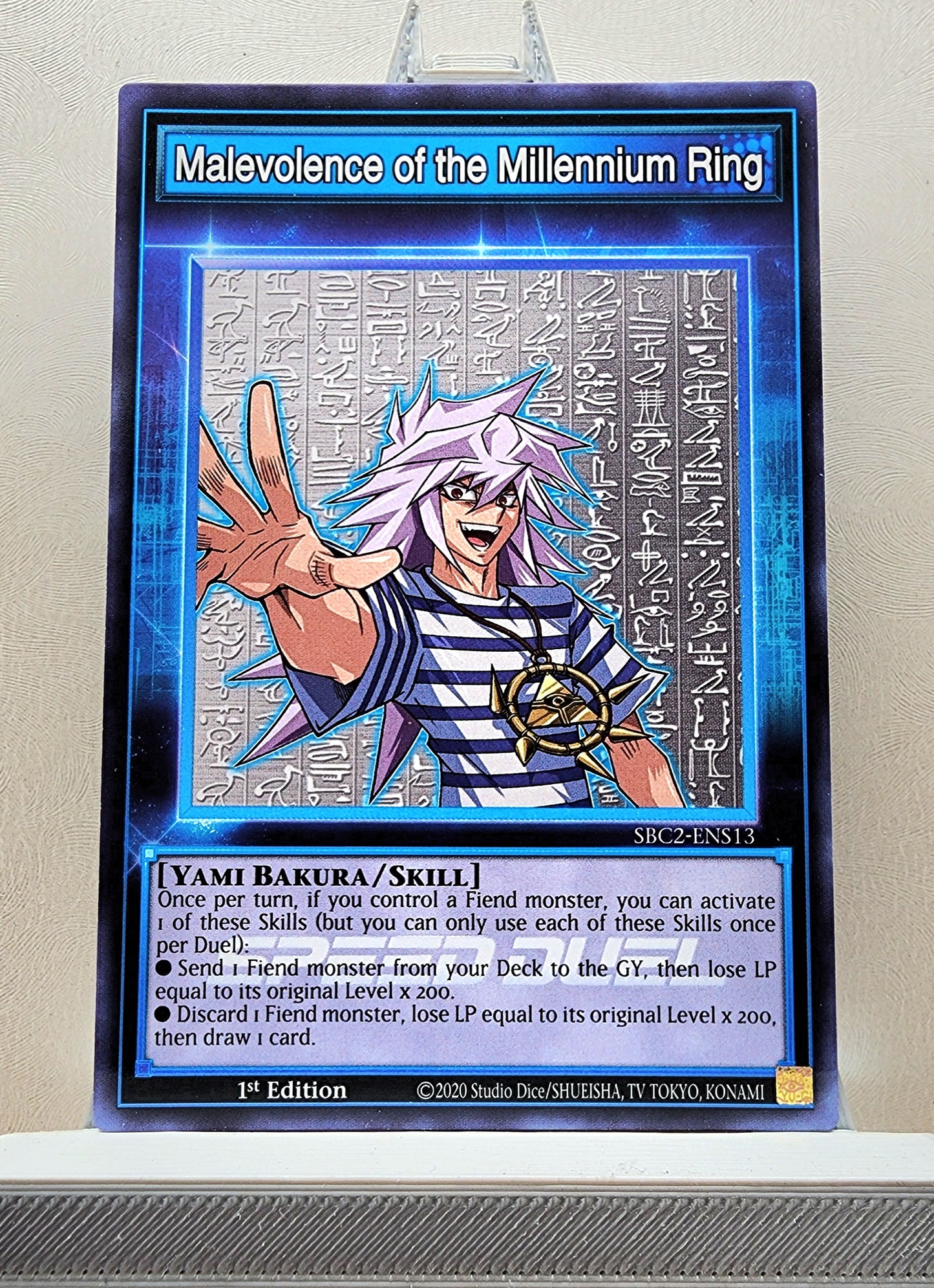 Yugioh! Speed Duel: Battle City Finals Singles - Set E/F (SBC2 - Common) 1st Edition