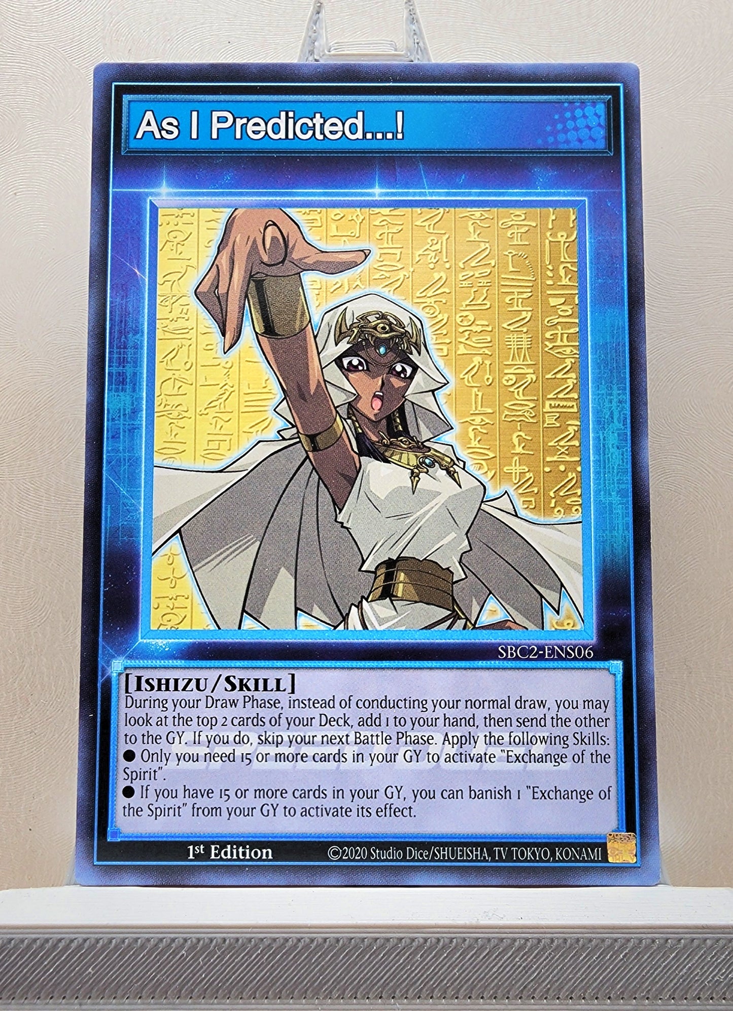 Yugioh! Speed Duel: Battle City Finals Singles - Set E/F (SBC2 - Common) 1st Edition