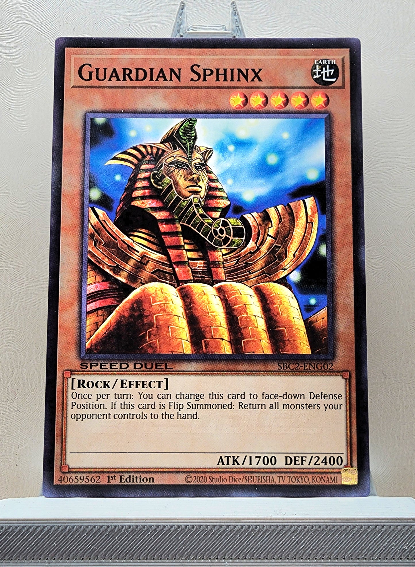 Yugioh! Speed Duel: Battle City Finals Singles - Set G/H (SBC2 - Common) 1st Edition