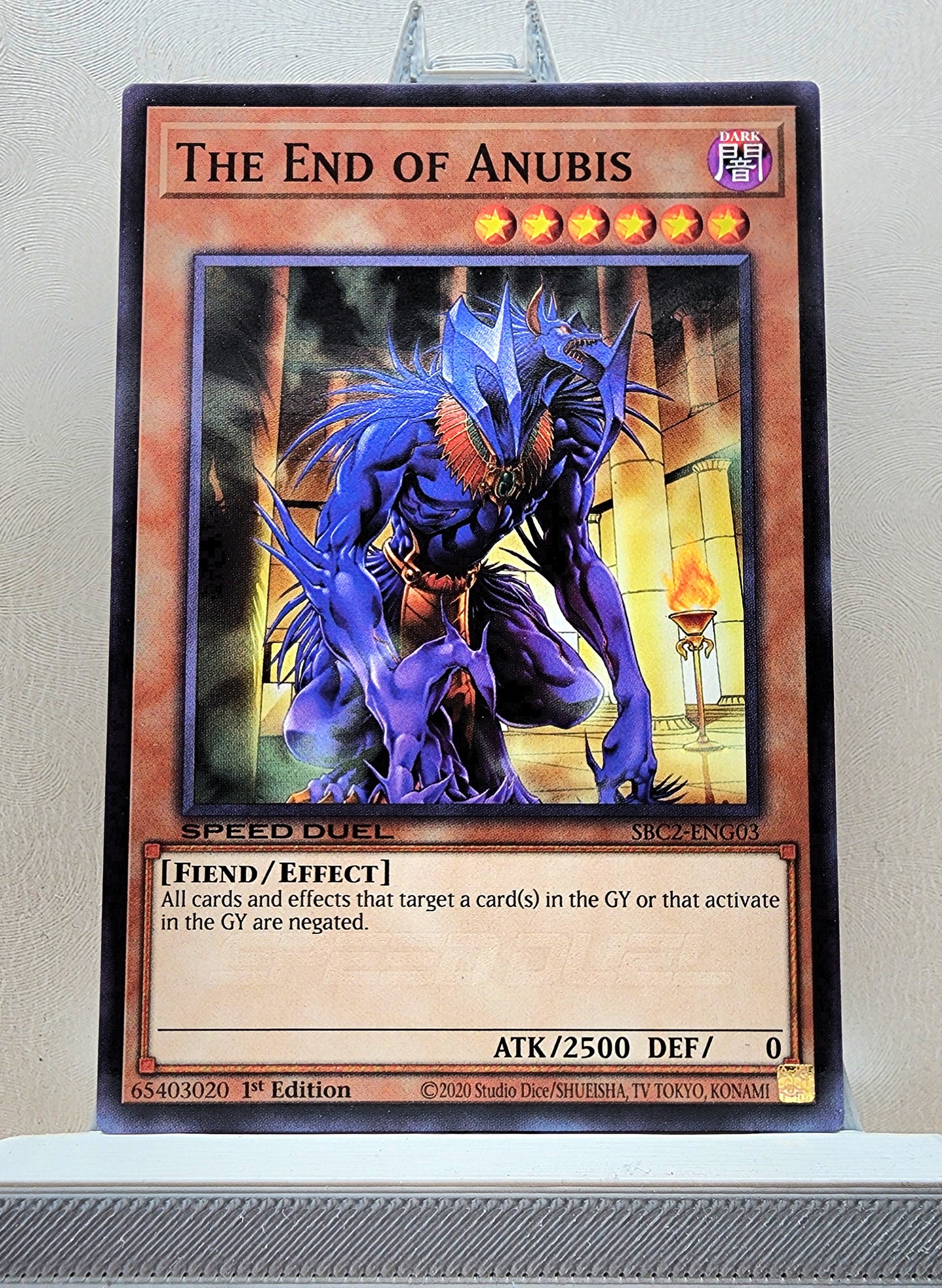 Yugioh! Speed Duel: Battle City Finals Singles - Set G/H (SBC2 - Common) 1st Edition