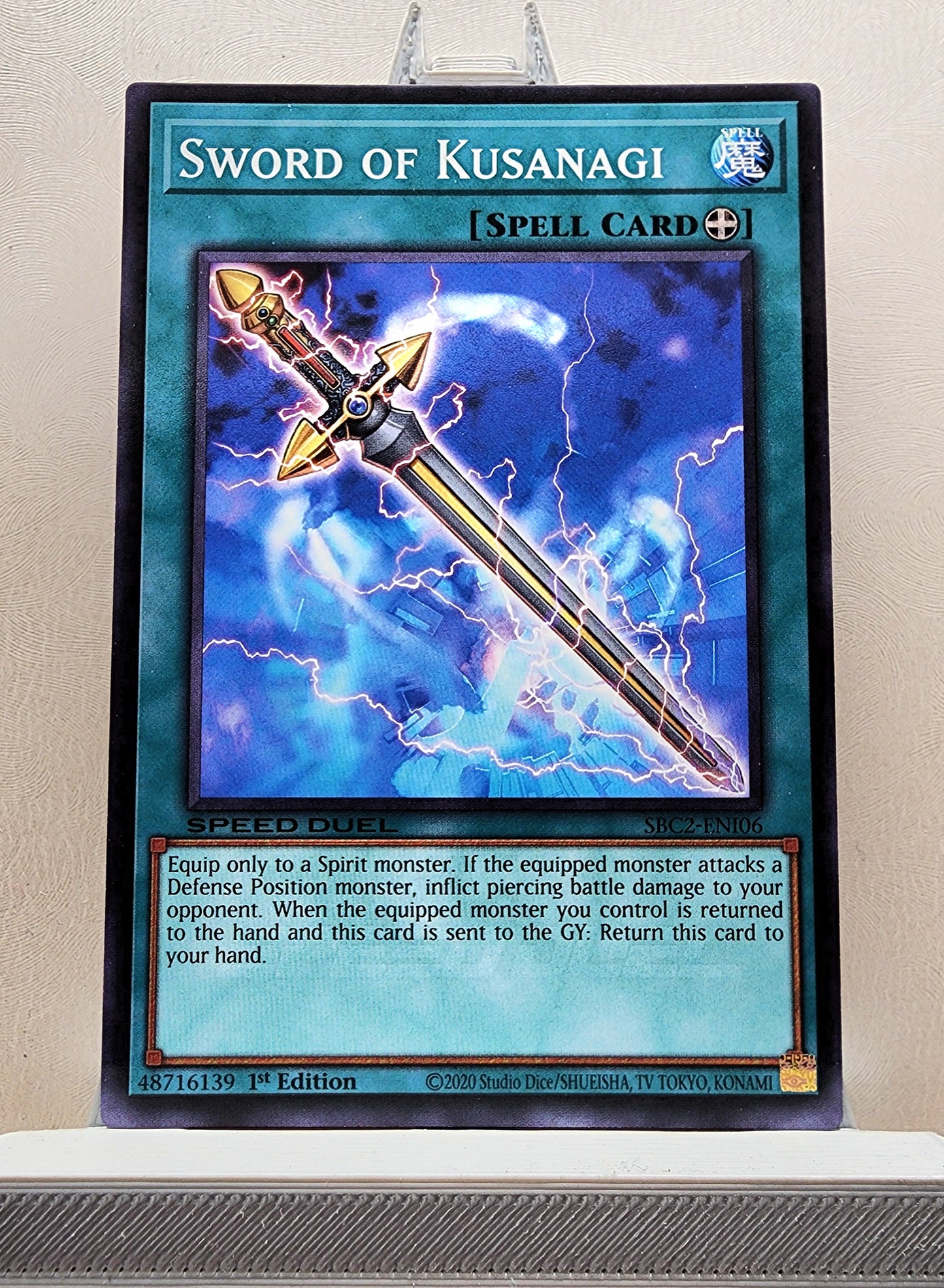 Yugioh! Speed Duel: Battle City Finals Singles - Set I (SBC2 - Common) 1st Edition