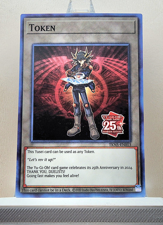 Yugioh! 1x Yusei Token (TKN5 - Super Rare) Unli Edition