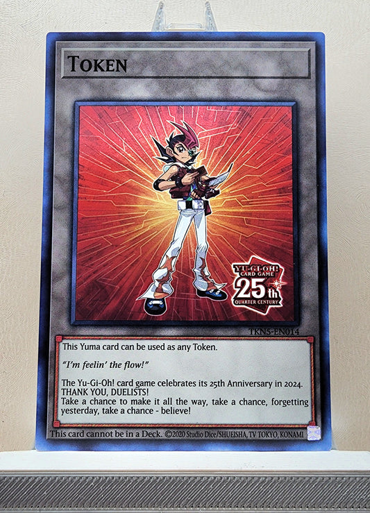 Yugioh! 1x Yuma Token (TKN5 - Super Rare) Unli Edition