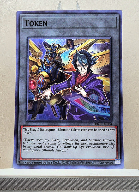 Yugioh! 1x Shay & Raidraptor Ultimate Falcon Token (TKN5 - Super Rare) Unli Edition