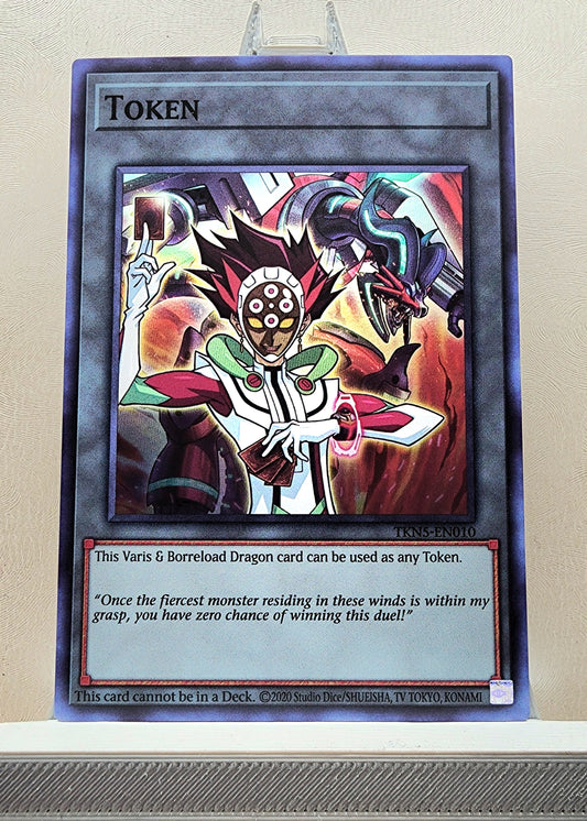 Yugioh! 1x Varis & Borreload Dragon Token (TKN5 - Super Rare) Unli Edition