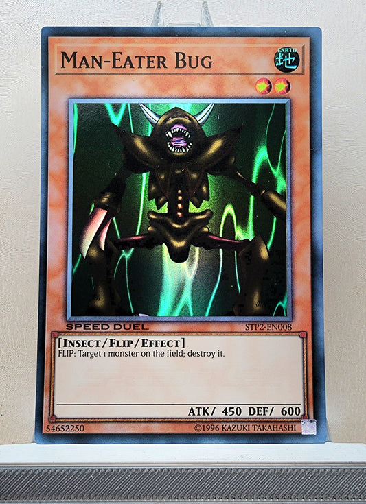 Yugioh! 1x Man-Eater Bug (STP2 - Super Rare) Unli Edition