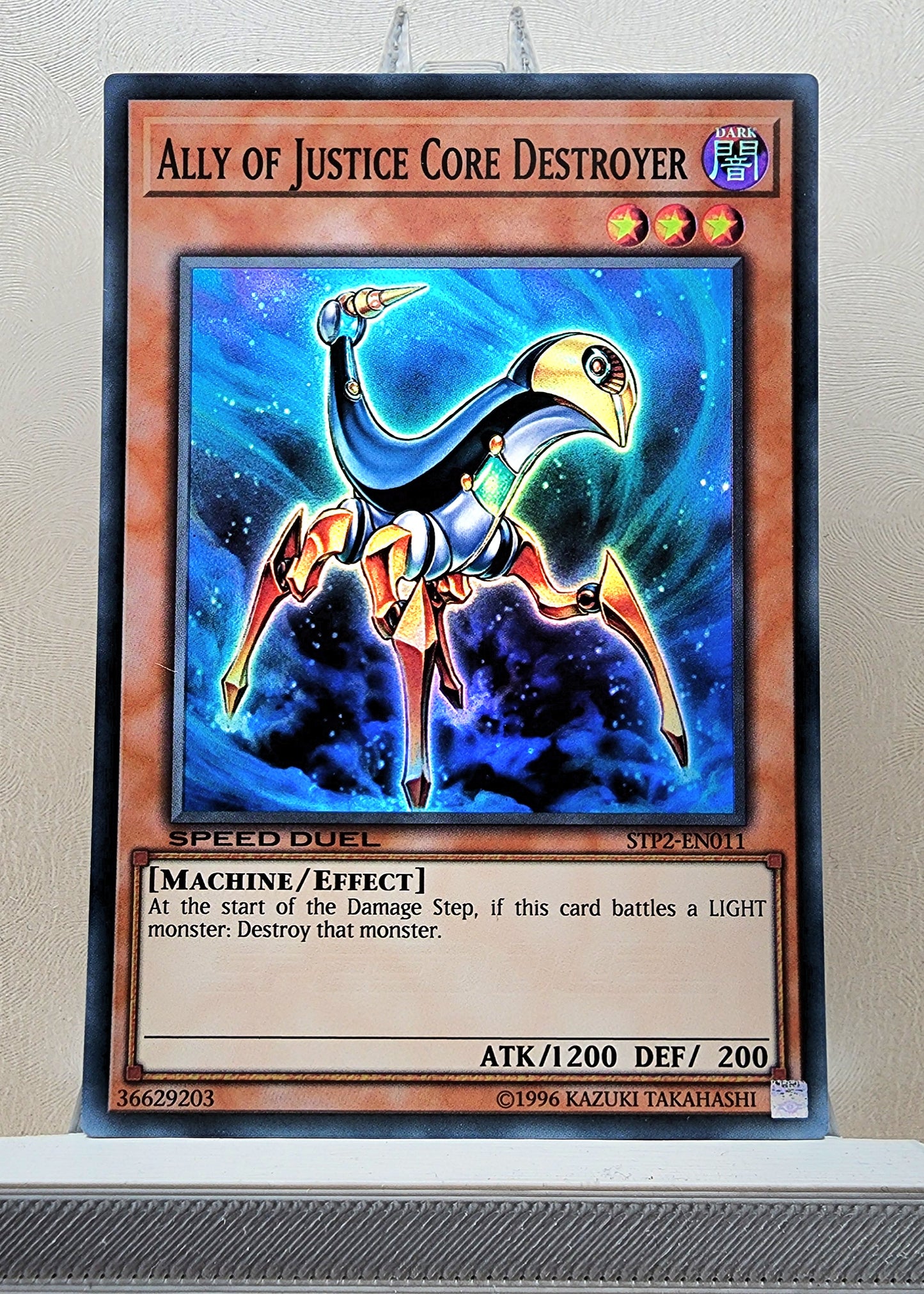 Yugioh! 1x Ally of Justice Core Destroyer (STP2 - Super Rare) Unli Edition