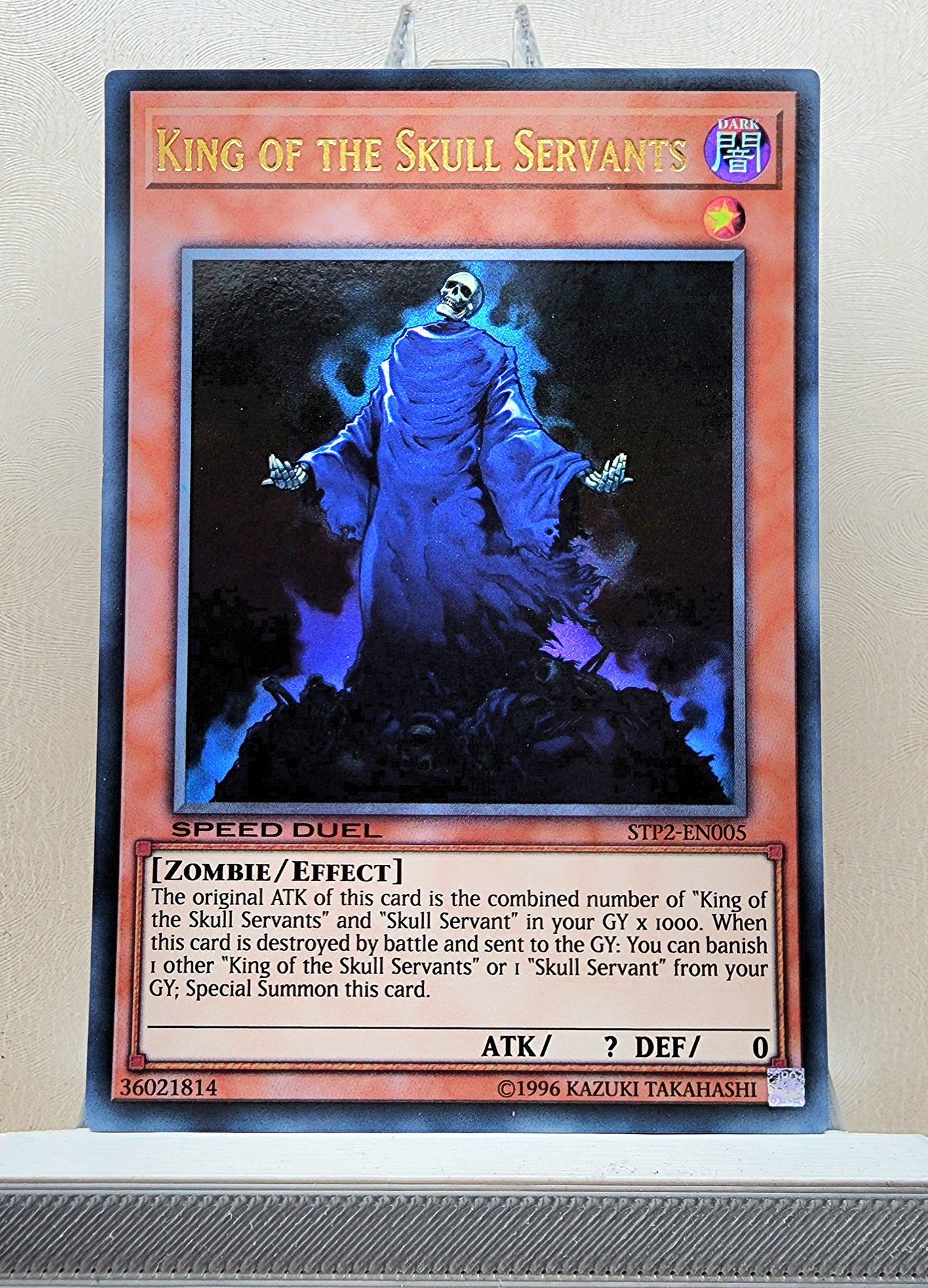 Yugioh! 1x King of the Skull Servants (STP2 - Ultra Rare) Unli Edition