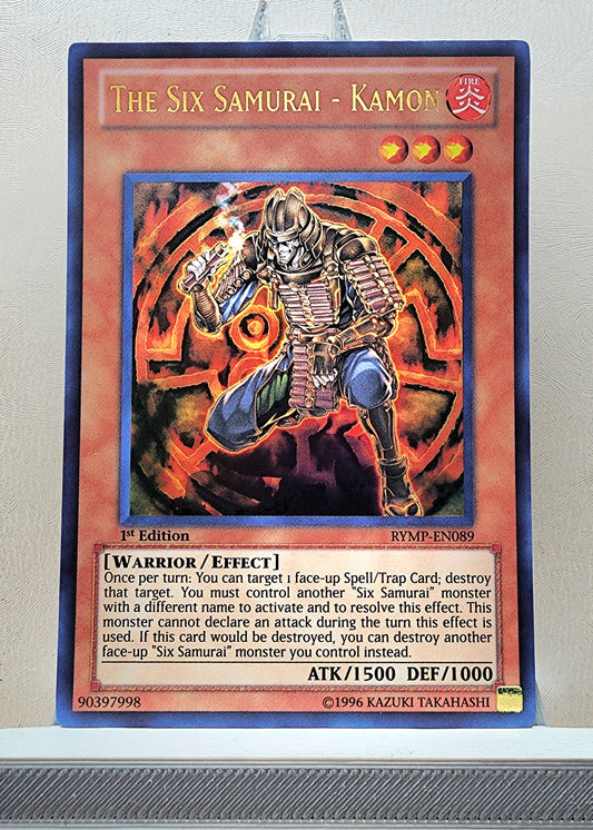 Yugioh! 1x The Six Samurai - Kamon (RYMP - Ultra Rare) 1st Edition