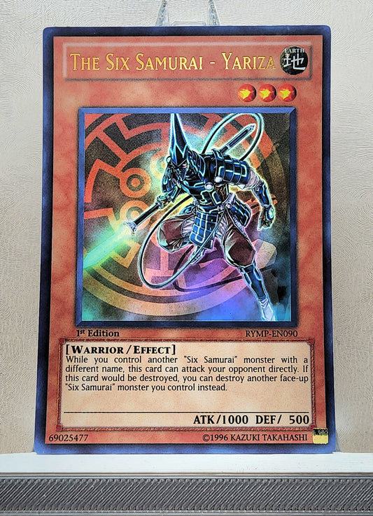 Yugioh! 1x The Six Samurai - Yariza (RYMP - Ultra Rare) 1st Edition
