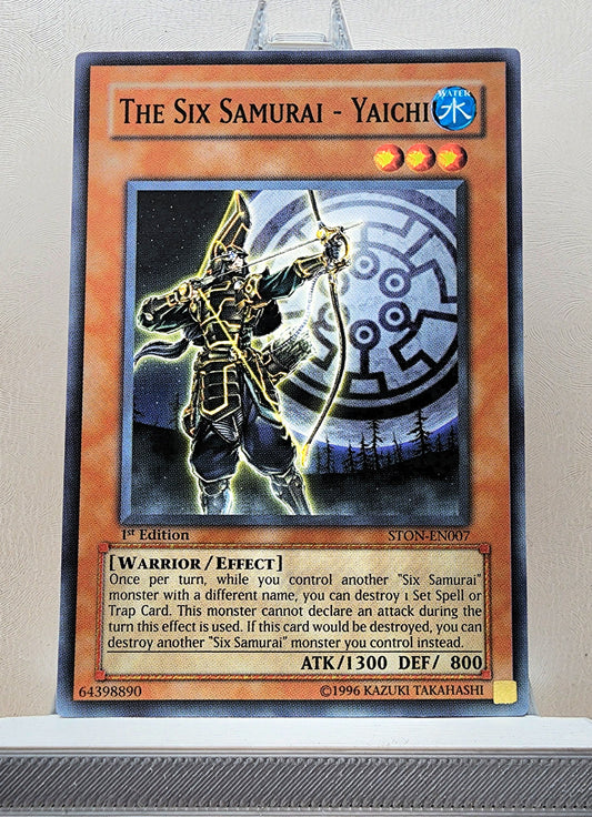 Yugioh! 1x The Six Samurai - Yaichi (STON - Common) 1st Edition