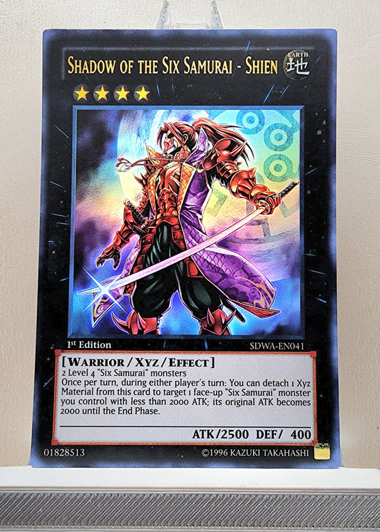 Yugioh! 1x Shadow of the Six Samurai - Shien (SDWA - Ultra Rare) 1st Edition