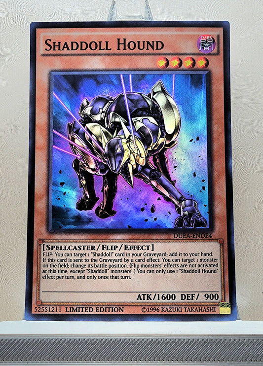 Yugioh! 1x Shaddoll Hound (DUEA - Super Rare) Limited Edition