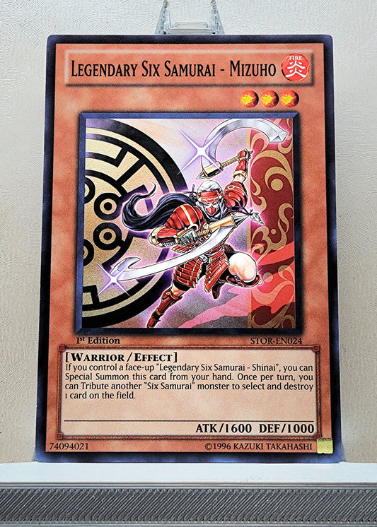 Yugioh! 1x Legendary Six Samurai - Mizuho (STOR - Common) 1st Edition
