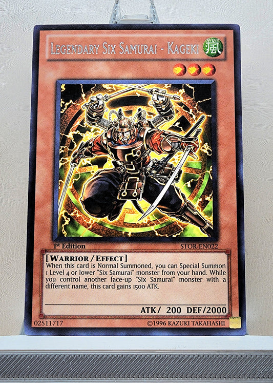 Yugioh! 1x Legendary Six Samurai - Kageki (STOR - Rare) 1st/Unli Edition