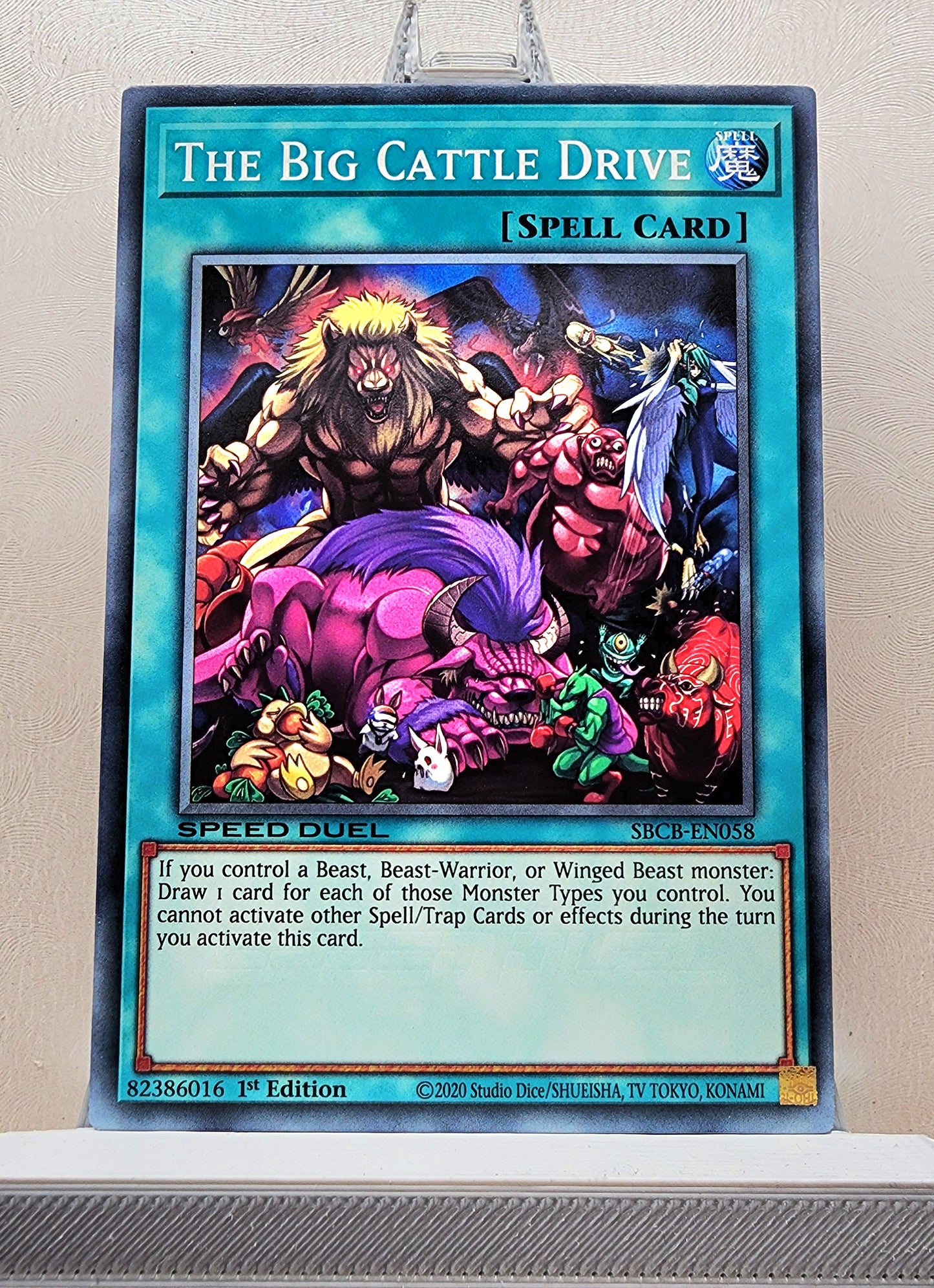 Yugioh! Speed Duel: Battle City Box Singles - Set C/D (SBCB - Common) 1st Edition